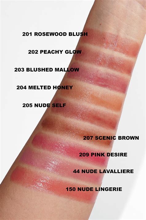 ysl oil in lipstick swatches|ysl lipstick shade 44.